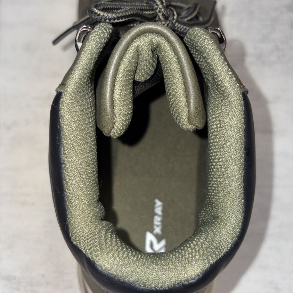 MENS Olive Xray Three Falls Boots - Picture 7 of 8